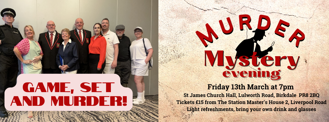 Murder Mystery March 2026 – “Game, Set and Murder”