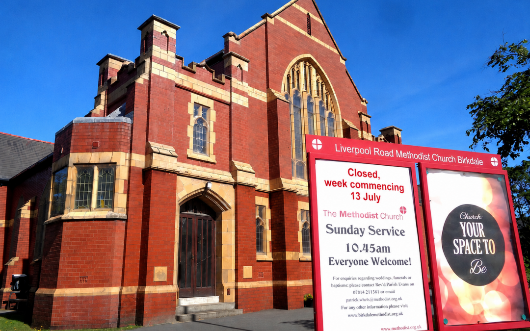 Birkdale Methodist Church Temporary Closure Copy
