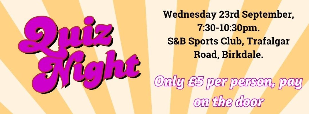 Quiz Night September 2026